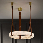 Люстра в форме обруча из натурального камня Minerals of Light варинант исполнения - 6 | Loft Concept в Кирове