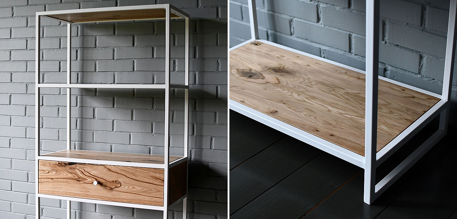 Стеллаж Reeve Industrial Metal Rust Rack Стеллаж Reeve Industrial Metal Rust Rack - Loft-Concept в Кирове