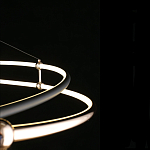 Люстра подвесная светодиодная Dаiana круглая варинант исполнения - 4 | Loft Concept в Кирове