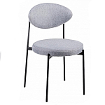 Стул металлический с мягкой спинкой и сиденьем Alfie Chair варинант исполнения - 3 | Loft Concept в Кирове