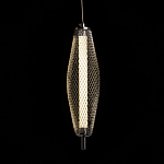 Люстра круглая каскадня с 5-ю плафонами из металлической сетки Mesh Lampshade Lighting варинант исполнения - 5 | Loft Concept в Кирове