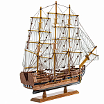 Декоративная модель деревянного парусника With The low варинант исполнения - 2 | Loft Concept в Кирове