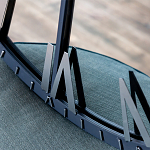 Часы настенные зеркальные с серебряным металлическим циферблатом Mirror Tower Clock варинант исполнения - 4 | Loft Concept в Кирове