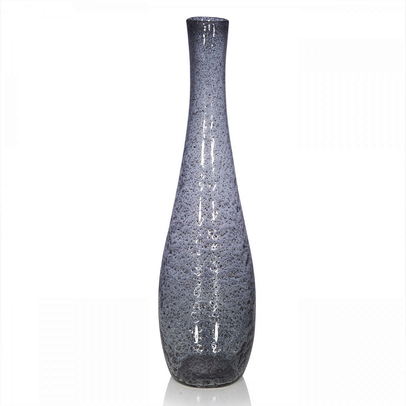 Ваза Glass Lava Tall Серый (Gray) Ваза Glass Lava Tall Серый (Gray) в Кирове | Loft Concept