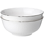 Обеденный сервиз белый из фарфора на 6 персон 23 предмета Garden Whisper Porcelain Set  варинант исполнения - 3 | Loft Concept в Кирове