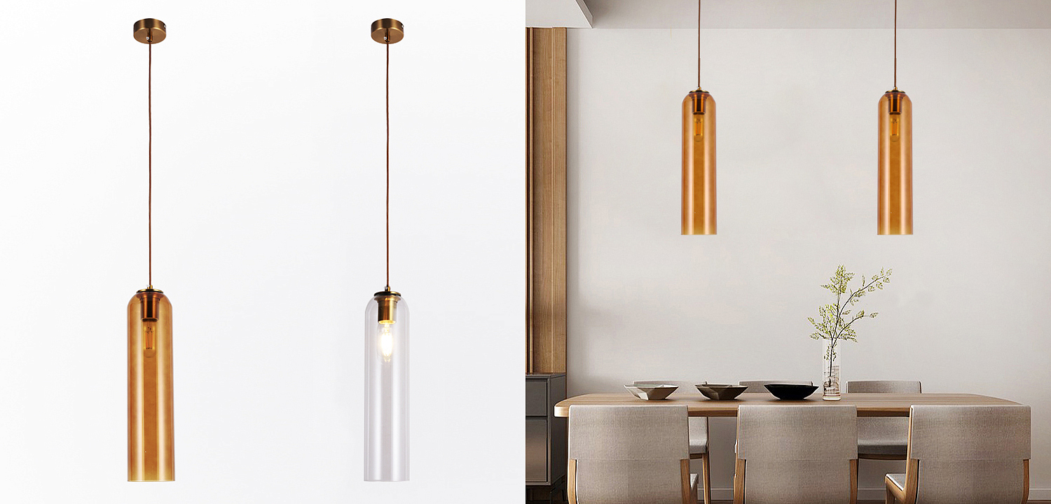Подвесной светильник Float Pendant Drunken Amber Подвесной светильник Float Pendant Drunken Amber - Loft-Concept в Кирове