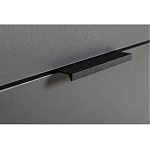 Комод цвета графит с 3-мя ящиками Strict Lines  варинант исполнения - 4 | Loft Concept в Кирове