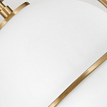 Потолочный светильник с плафоном в форме белого матового шара Hinkley варинант исполнения - 18 | Loft Concept в Кирове