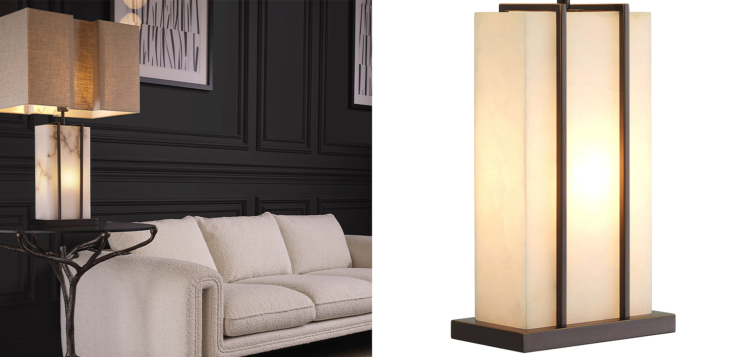 Настольная лампа Eichholtz Table Lamp Graham Настольная лампа Eichholtz Table Lamp Graham - Loft-Concept в Кирове