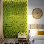 Гипсовая 3D Панель M-41 A, B варинант исполнения - 2 | Loft Concept в Кирове