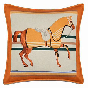 Декоративная подушка Hermes Horse 22