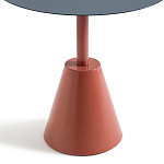 Стол для сада из стали Round Steel варинант исполнения - 3 | Loft Concept в Кирове