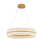 Люстра круглая с декоративными элементами в виде лепестков Round Light Flashing варинант исполнения - 3 | Loft Concept в Кирове