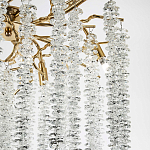 Люстра с декором в виде ветвей с хрустальными подвесками Fairytree Gold Crystal Chandelier 6 варинант исполнения - 3 | Loft Concept в Кирове