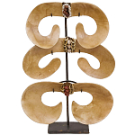 Аксессуар для интерьера из дерева и ракушек Papua Art Object варинант исполнения - 1 | Loft Concept в Кирове