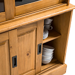 Витрина из массива сосны Cobbett Wood Showcase варинант исполнения - 5 | Loft Concept в Кирове