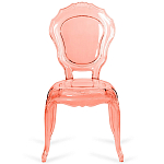 Прозрачный стул розовый LOUIS GHOST CHAIR Pink варинант исполнения - 2 | Loft Concept в Кирове