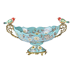 Чаша фарфоровая с птичками Bird of Paradise Bowl варинант исполнения - 1 | Loft Concept в Кирове