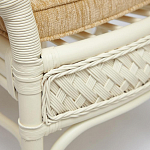 Комплект обеденный из ротанга Eloise grand white варинант исполнения - 11 | Loft Concept в Кирове