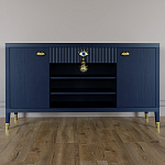 Комод-буфет Elsa Dreams Blue с открытыми полками   варинант исполнения - 5 | Loft Concept в Кирове