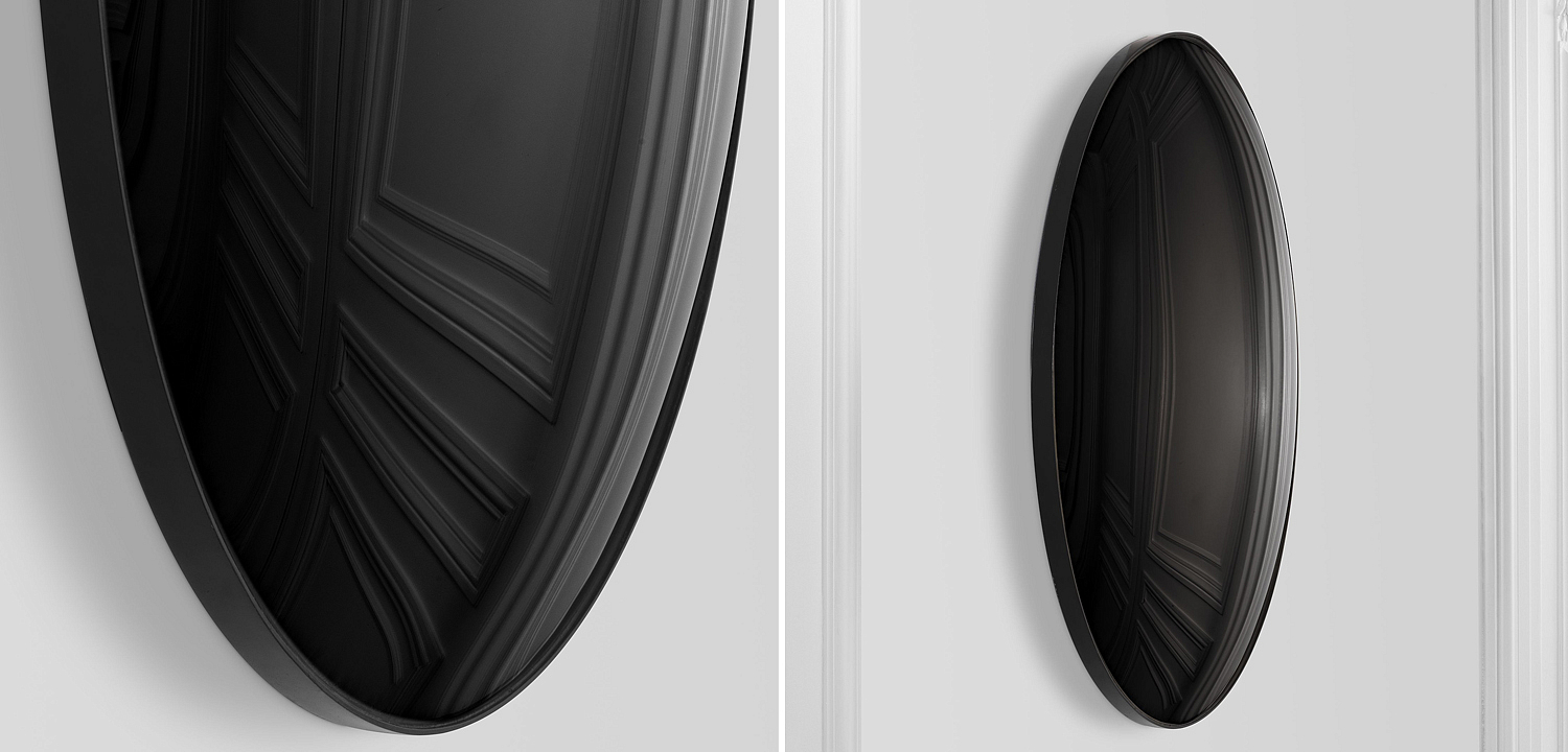 Настенный декор Eichholtz Mirror Pacifica Black Настенный декор Eichholtz Mirror Pacifica Black - Loft-Concept в Кирове