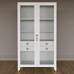 Дизайнерский шкаф витрина Elsa Dreams White с 4-мя ящиками варинант исполнения - 1 | Loft Concept в Кирове