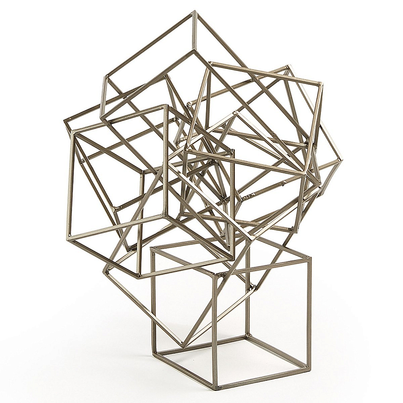 Декоративная фигура Complex Geometry Золотой Шампань Декоративная фигура Complex Geometry Золотой Шампань в Кирове | Loft Concept