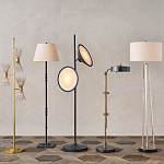 Торшер с абажурами из тонких металлических палочек Wild Thorns варинант исполнения - 3 | Loft Concept в Кирове