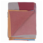 Плед из хлопка с абстрактным принтом Elysian Flow Ember варинант исполнения - 2 | Loft Concept в Кирове