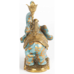 Фарфоровый подсвечник Слон с эмоцией Fluens варинант исполнения - 5 | Loft Concept в Кирове