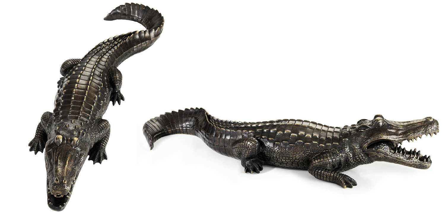 Статуэтка Eichholtz Crocodile Статуэтка Eichholtz Crocodile - Loft-Concept в Кирове