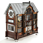 Декоративная антикварная клетка Wise Raven варинант исполнения - 2 | Loft Concept в Кирове