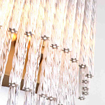 Бра с прозрачными стеклянными трубочками и металлическим основанием Nembus варинант исполнения - 2 | Loft Concept в Кирове