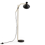 Торшер с поворотным плафоном Davy Brass Floor Lamp варинант исполнения - 3 | Loft Concept в Кирове