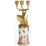 Фарфоровый подсвечник Лебедь с ангелом Asse варинант исполнения - 5 | Loft Concept в Кирове