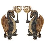 Подсвечник в виде дракона Dragon candlestick L or R варинант исполнения - 1 | Loft Concept в Кирове