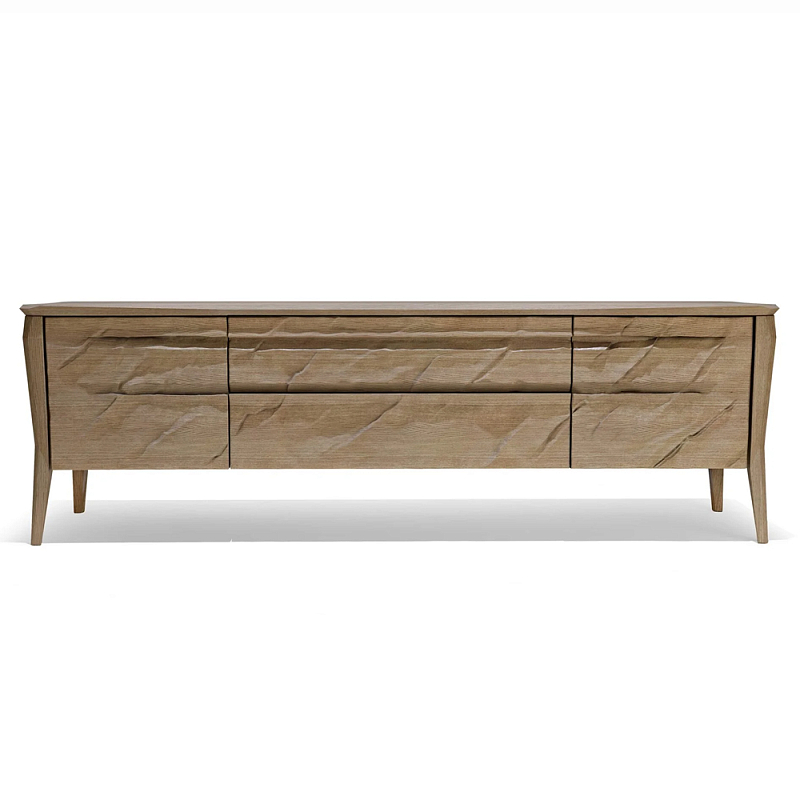 ТВ тумба 2 двери и 2 выдвижных ящика Tasteful Furniture Венге Светлый дуб ТВ тумба 2 двери и 2 выдвижных ящика Tasteful Furniture Венге Светлый дуб в Кирове | Loft Concept