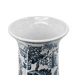 Ваза с классическим узором шинуазри синего цвета Blue & White Ornament  варинант исполнения - 2 | Loft Concept в Кирове