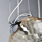 Люстра каскадная с 9-ю разноцветными стеклянными плафонами Kaleido варинант исполнения - 8 | Loft Concept в Кирове