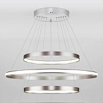 Люстра Light Ring Vertical Silver 5 колец серебро варинант исполнения - 4 | Loft Concept в Кирове