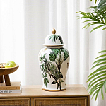 Ваза из фарфора с ручной росписью Leopard Collection  варинант исполнения - 4 | Loft Concept в Кирове