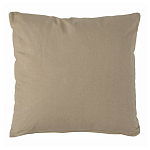 Подушка декоративная хлопковая бежевого цвета с абстрактным принтом Elysian Flow Sand варинант исполнения - 2 | Loft Concept в Кирове