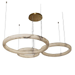 Люстра с 3-мя кольцами из натурального камня Minerals of Light варинант исполнения - 5 | Loft Concept в Кирове
