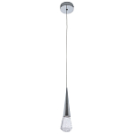 Подвесной светильник капля Acrylic Droplet Chrome Hanging Lamp варинант исполнения - 2 | Loft Concept в Кирове