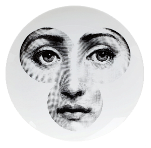 Декоративная тарелка Fornasetti 30.CR.BW.R01-071