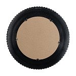 Зеркало круглое с текстурированным дизайном рамы Helios варинант исполнения - 3 | Loft Concept в Кирове