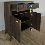 Комод Elsa Dreams Walnut Двухстворчатый  варинант исполнения - 1 | Loft Concept в Кирове