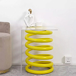 Дизайнерский журнальный стол на 2-х конусообразных ножках Epykopy варинант исполнения - 1 | Loft Concept в Кирове