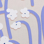 Подушка декоративная с цветочным принтом Blossom Essence Lily варинант исполнения - 3 | Loft Concept в Кирове