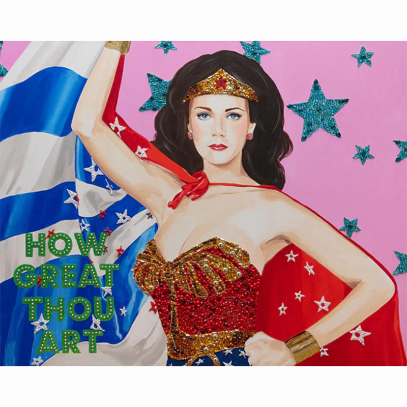 Картина Wonder Woman "How Great Thou Art" Мульти Картина Wonder Woman "How Great Thou Art" Мульти в Кирове | Loft Concept